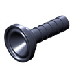 Rendering of Non-Permanent Hose Fitting (FNL)